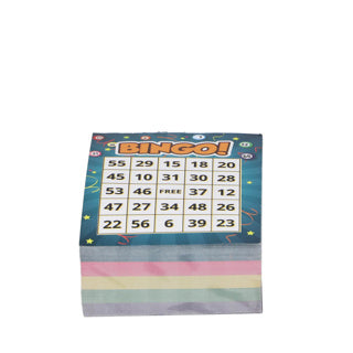 Cartes de bingo 500 feuilles sur bloc | 6 pièces