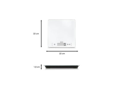 Soehnle Soehnle 61505 Page Confort 400 Échelle de cuisine blanche