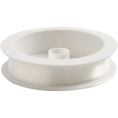 Fil nylon Creativ company, épaisseur 0,25 mm, résistance à la traction : 7,5 kg, 100 m 1 rouleau