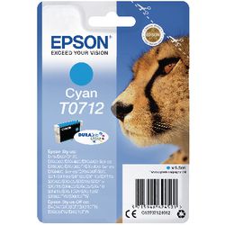 Cartouche d'encre cyan Epson T0712
