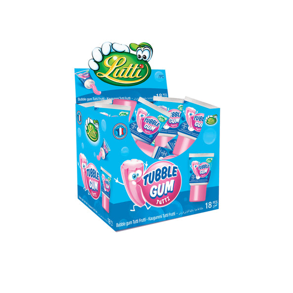 Tube de fruit de gomme Lutti Tubble (36x35gr)