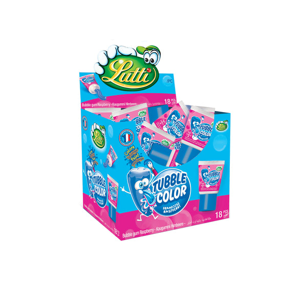 Lutti tubble gum peintre de langue tube framboise (36x 35gr)