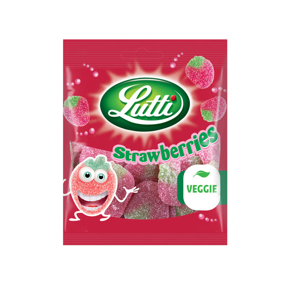 Sachet de fraises Lutti (12x 80g)