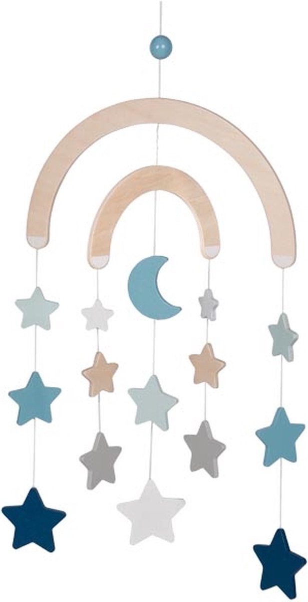 Goki baby baby mobile starry ciel ciel bleu