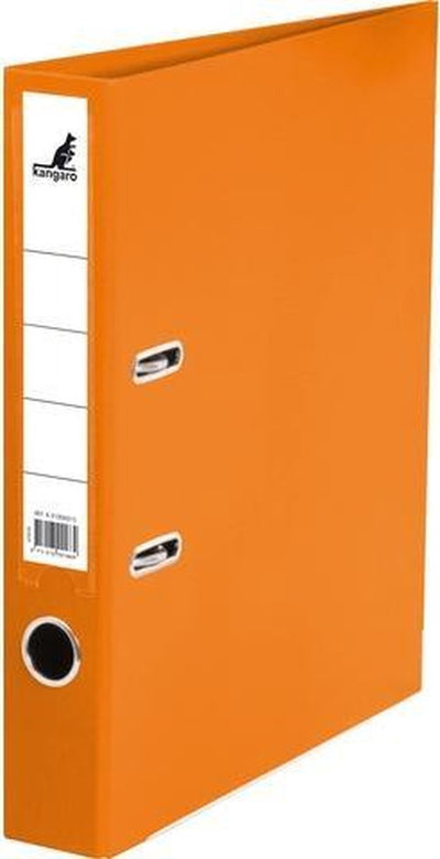 Classeur Kangaro - a4 - 2 anneaux - orange - 50mm - k-3100k075