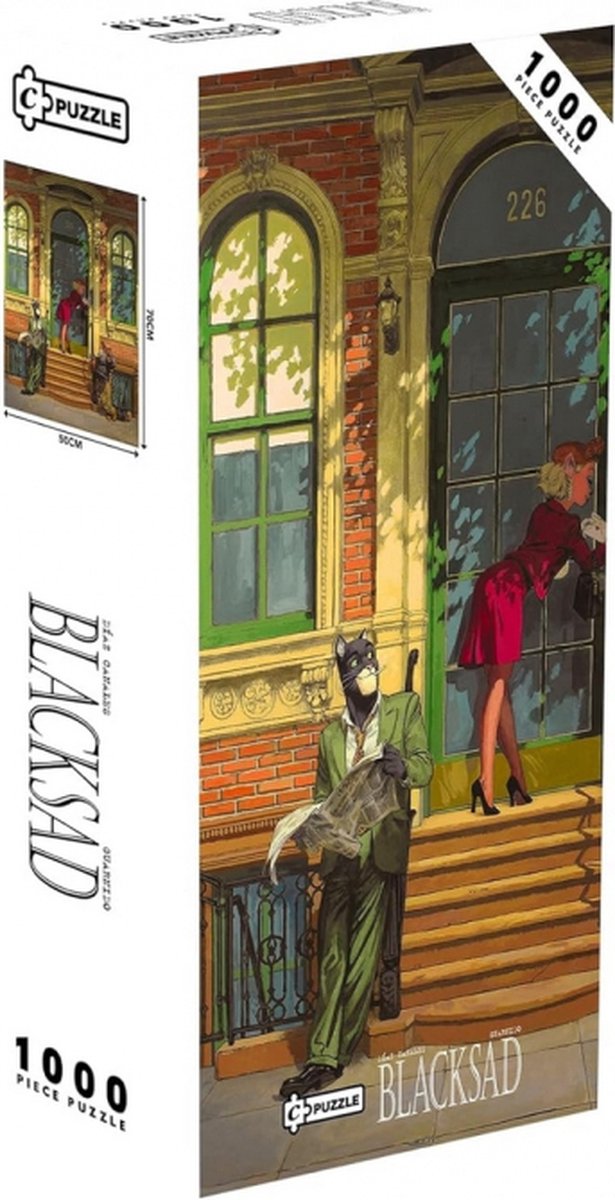 Plastoy puzzle blacksad 1000 pièces 50 70 cm