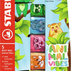 Mini surligneurs Stabilo animal vibes boss - 5 pcs.
