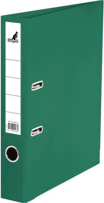 Classeur Kangaro - a4 - 2 anneaux - vert - largeur dos 50mm - k-3100k145