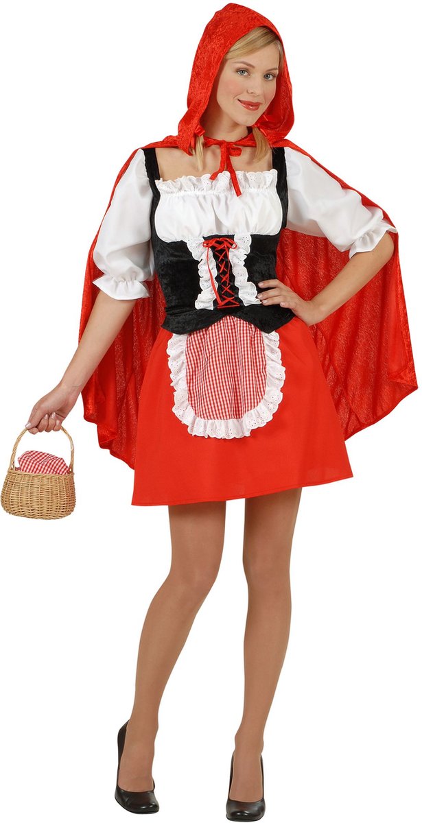 Vegaoo Déguisement du Petit Chaperon Rouge pour femme - déguisement - petit