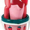 Ecoiffier Strandset Strawberry, 4dlg.