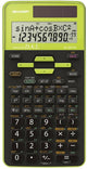 Calculatrice scientifique Sharp - el531tggr - noir vert - 1x pile LR44 - sh-el531tggr