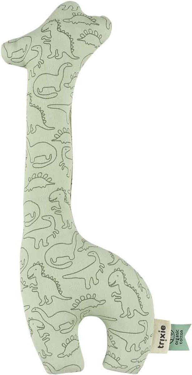 Hochet Trixie | girafe - dinosaure audacieux