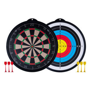Jeu de fléchettes magnétique double face