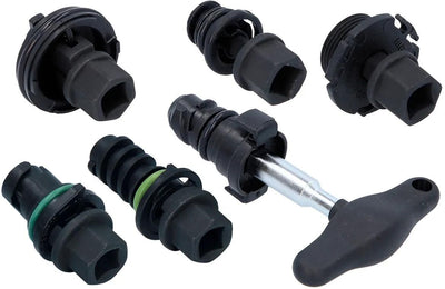 KS Tools Oil Special Profile Set 6pcs. 3 8