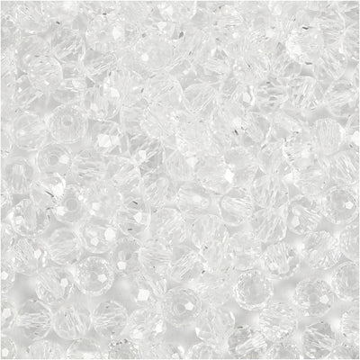 CRÉATIVE FACET FACET Perles Crystal, 100e.
