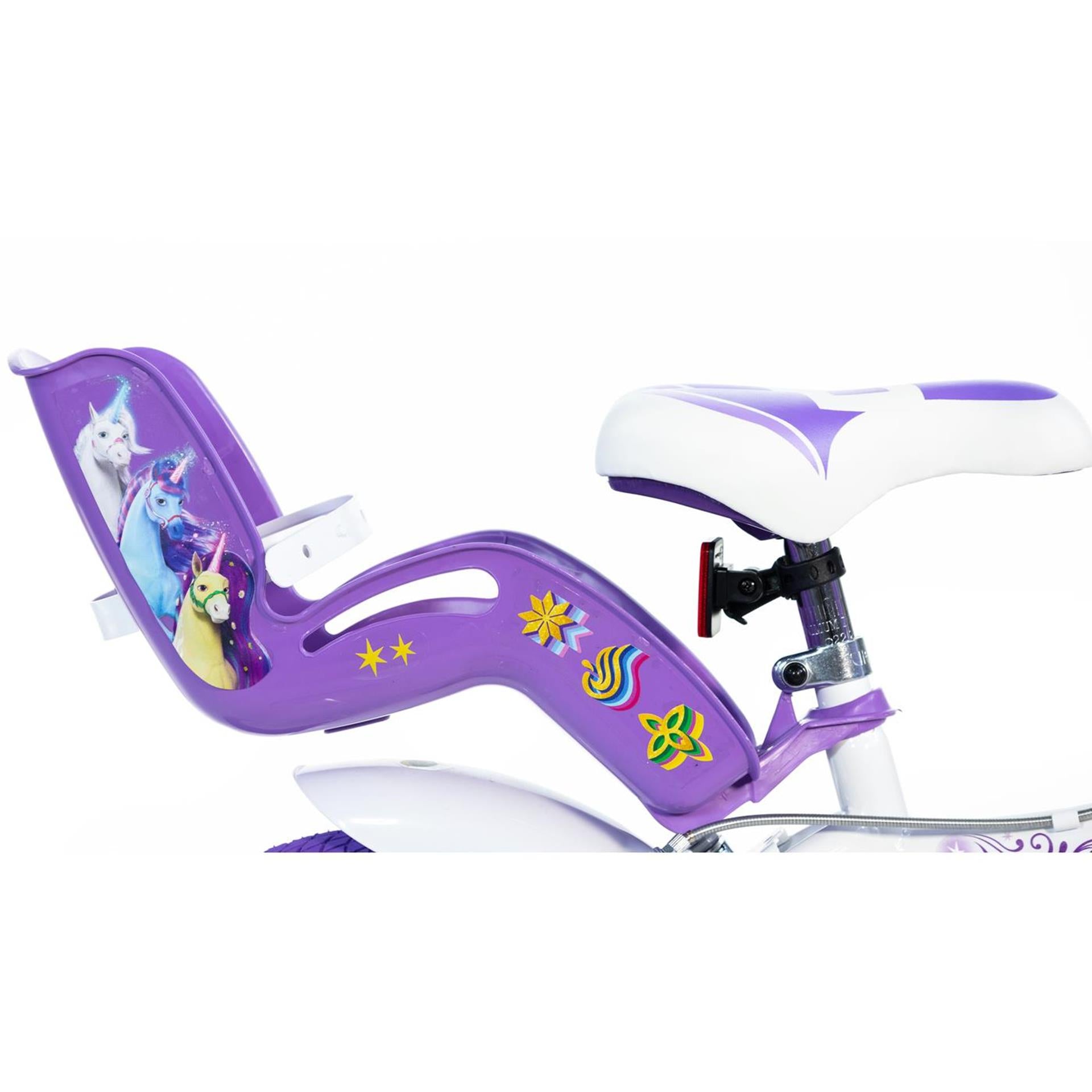 Dino bikes vélo pour enfants dino unicorn academy 16 pouces