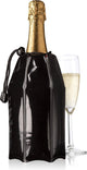 Vacuvin vacu vin seau à champagne actif 1 litre 15,5 x 21,5 cm noir