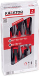 Jeu de tournevis Kreator krt400002 - 7 pièces - sl ph