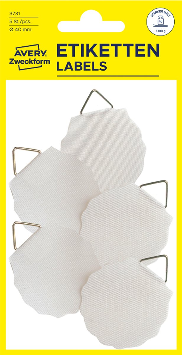 Avery av-3732 porte-photos z-design home 30mm blanc pack de 8 pièces