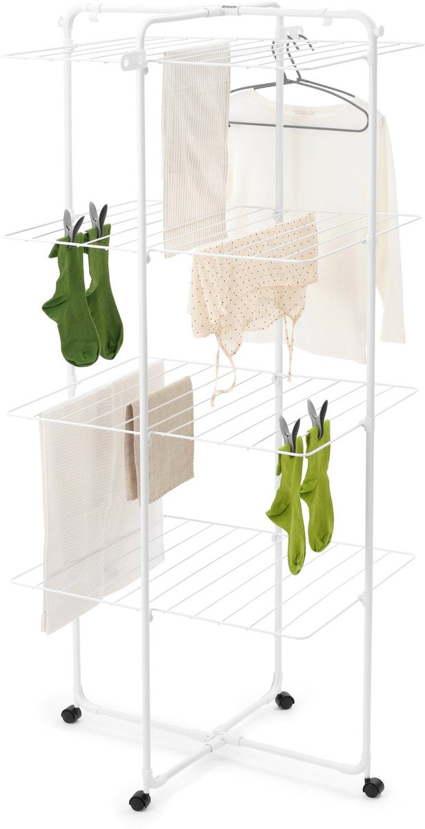 Tour de séchage Brabantia hangon 30 mètres blanc