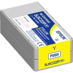 Cartouche d'encre Epson SJIC22P(Y) jaune