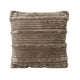 Decoris coussin décoratif polyester gris 45x45cm