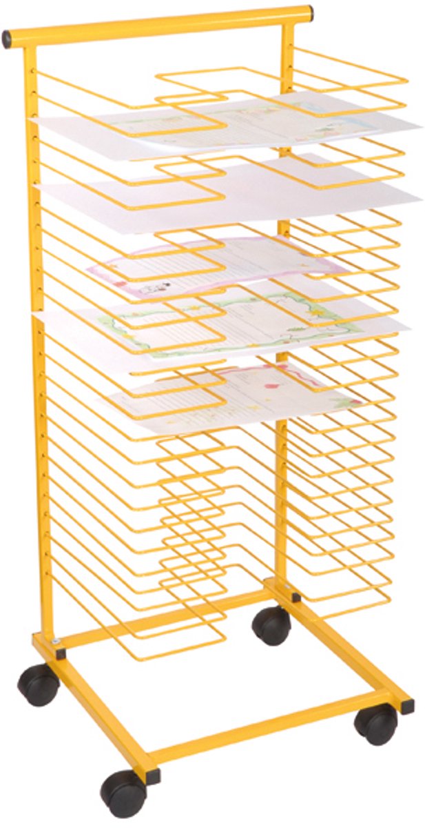 Égouttoir à papier Eduplay, jaune
