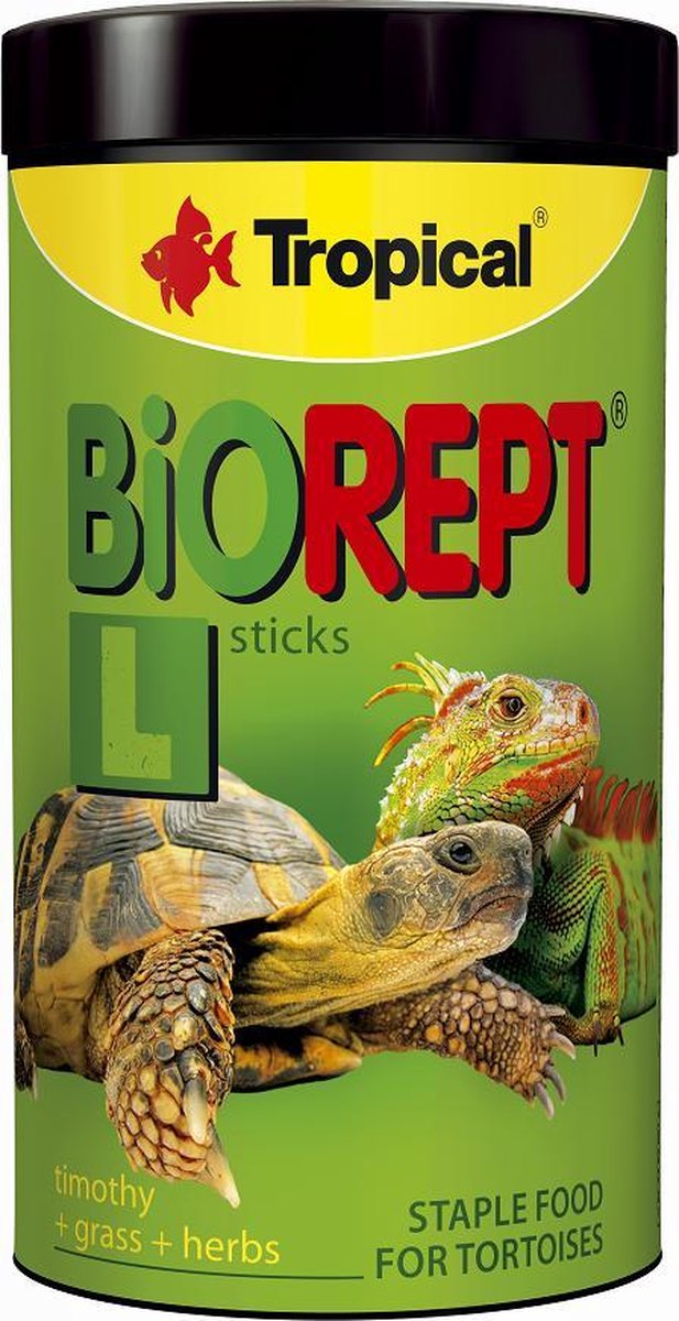 Biorept tropical l - 500ml - nourriture pour tortues - nourriture pour tortues