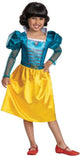 Déguisement Disney - Blanche-Neige Live Action, Robe Blanche-Neige Live Acton Basic Plus, taille M (7-8 ans)