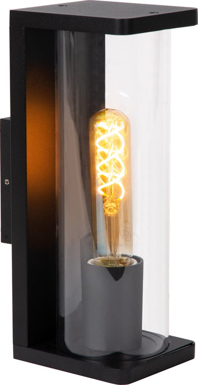 Lucide Sligo - applique intérieur extérieur - 1xe27 - ip54 - noir