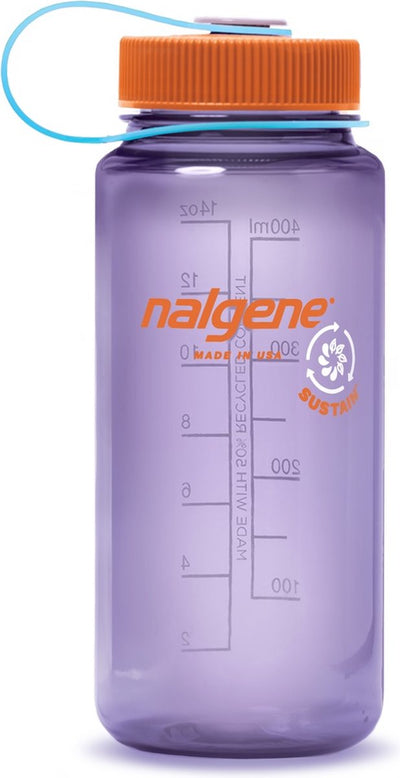 Nalgene - bouteille à large goulot - gourde - bouteille d'eau - étanche - 500 ml - sans bpa - sustain - améthyste