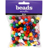 Perles poney Creativ Company, d 10 mm, diamètre du trou 4,5 mm, env. 186 pièces, 65 g, 110 ml 1 boîte