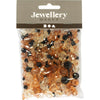 Creativ Company Facet Beads Mélanger l'or, 50 grammes