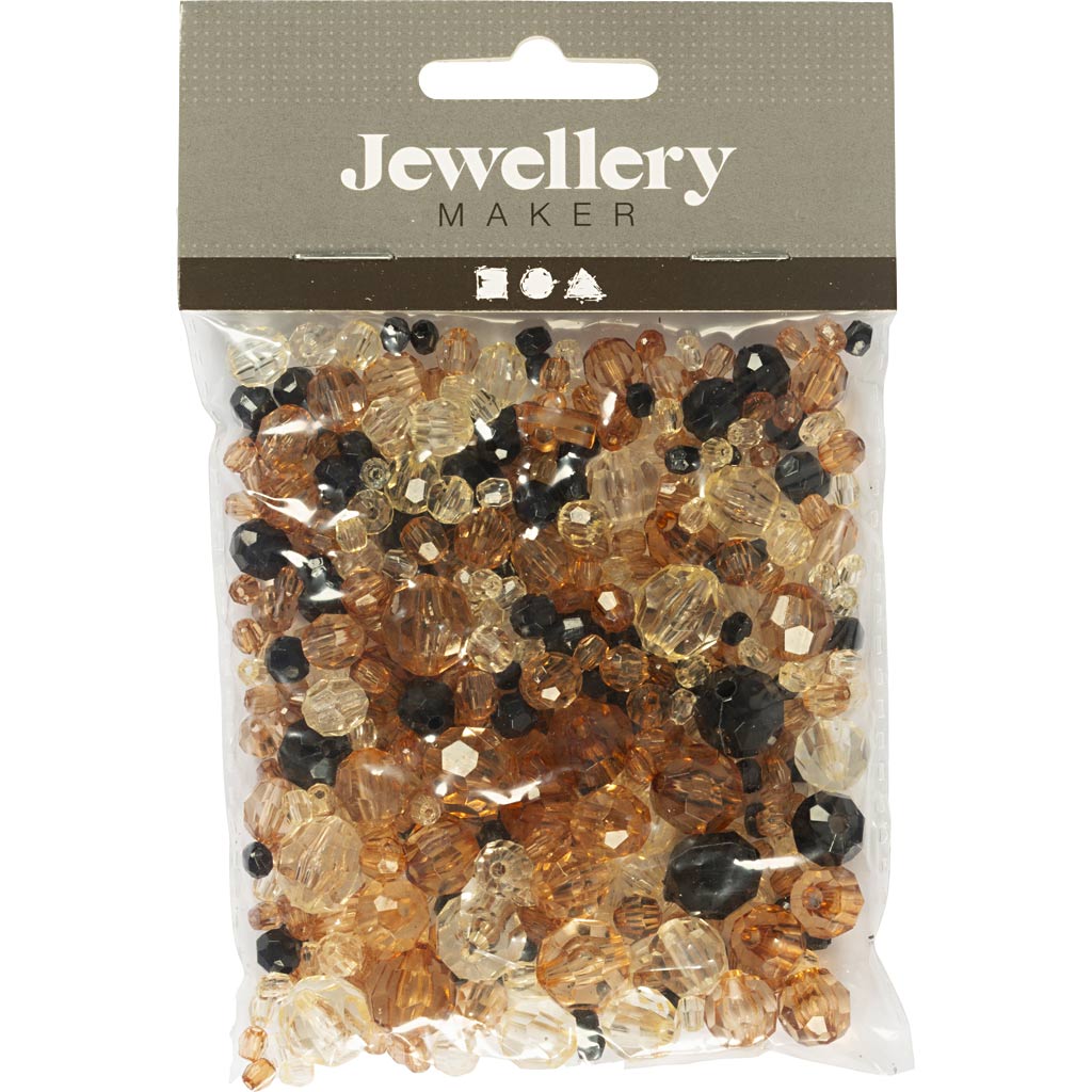 Creativ Company Facet Beads Mélanger l'or, 50 grammes