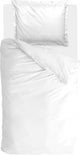 Housse de couette Walra satin vintage - 140x220 - 100% coton - blanc