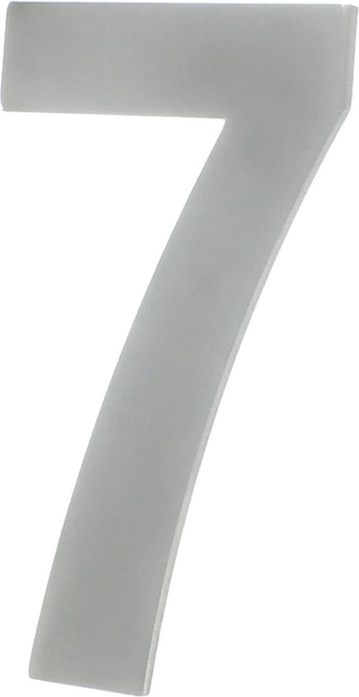 Numéro de maison Starx 130x3mm acier inoxydable 7