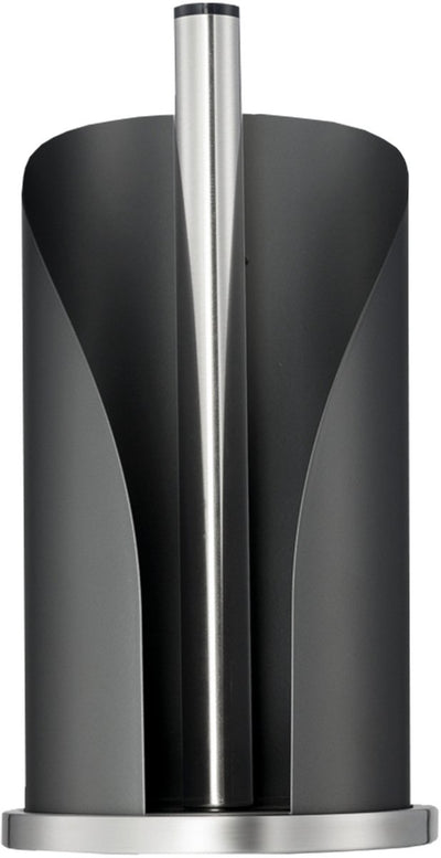 Porte-rouleau de cuisine Wesco | porte-rouleau de papier | métal - noir | porte-rouleau de papier toilette