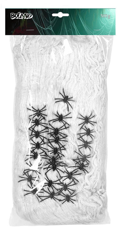 Boland - soie d'araignée avec araignées 500 g - horreur - horreur