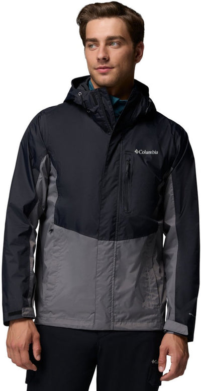 Columbia pouring Adventure™ III Jacket Veste outdoor pour hommes - noir, gris ville