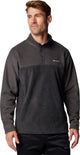 Pull d'extérieur pour hommes Columbia Steens Mountain™ Half Snap II - Charcoal Heather, Shark - Taille M