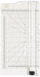 Vaessen creative • coupe-papier avec fonction de notation 15x30,5cm blanc cassé
