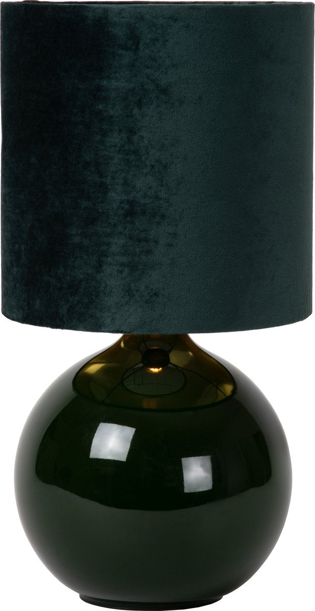 Lucide esterad - lampe de table - ø 24 cm - 1xe14 - vert