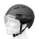 Fish Gold Pro Bicycle Casque noir Taille 55-58 cm (S M)