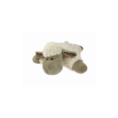 Gerkimex peluche coussin câlin mouton doux bouclé