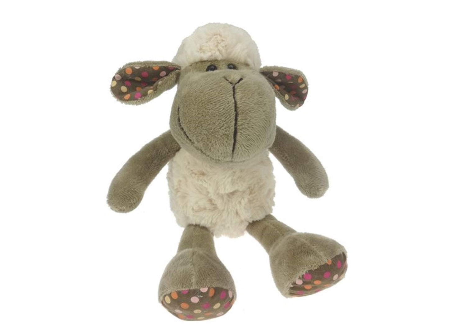 Gerkimex peluche mouton doux frisé 17cm