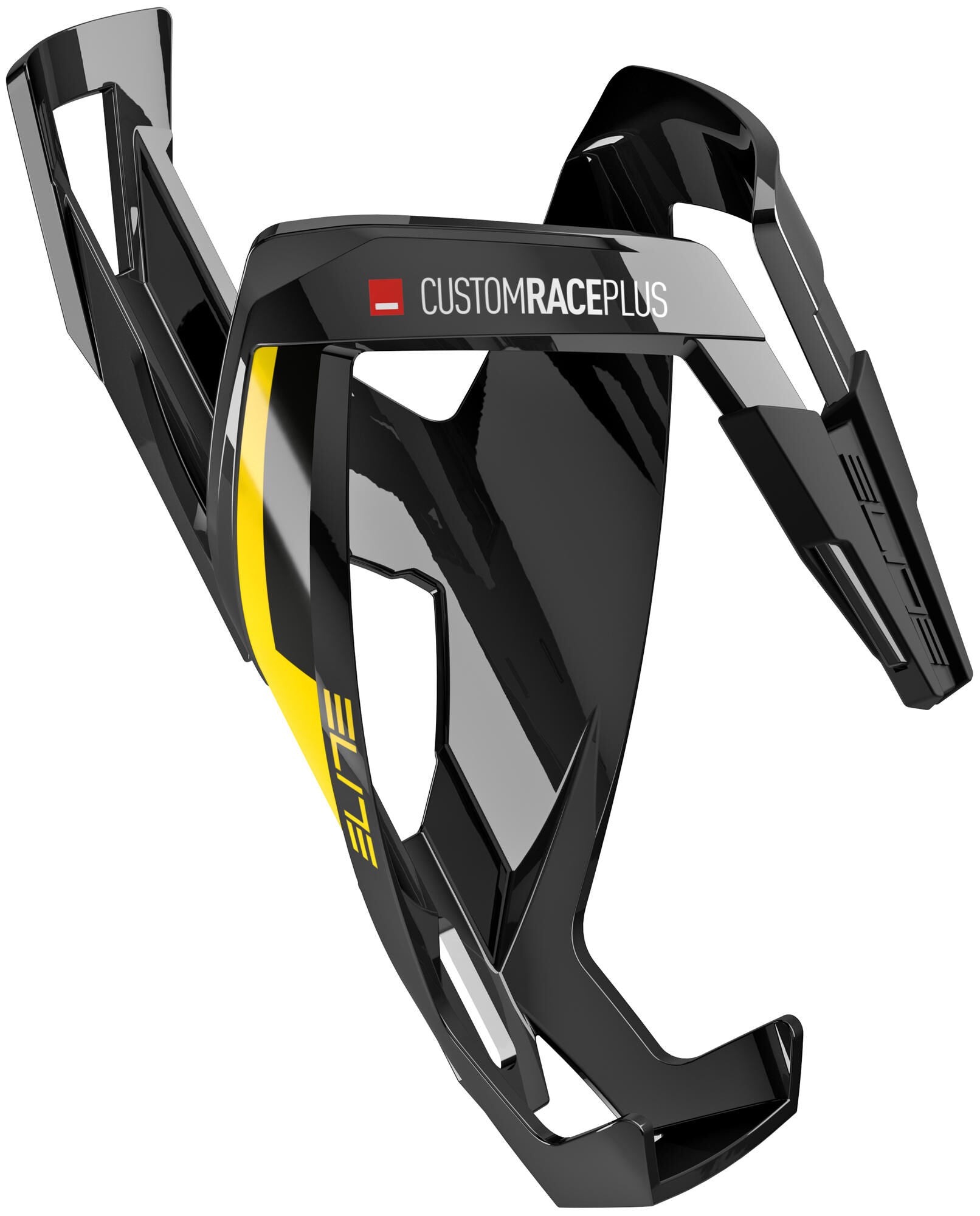 Porte-bidon Elite course personnalisée plus mod. 16 porte-bidon cu.race plus bl.jaune brillant