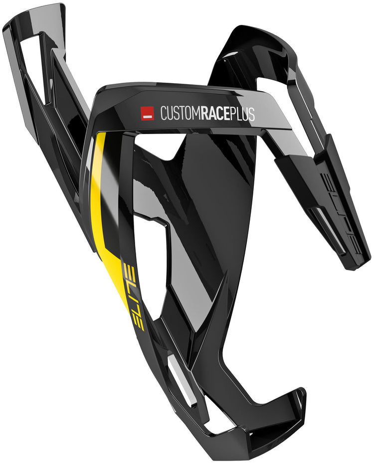 Porte-bidon Elite course personnalisée plus mod. 16 porte-bidon cu.race plus bl.jaune brillant