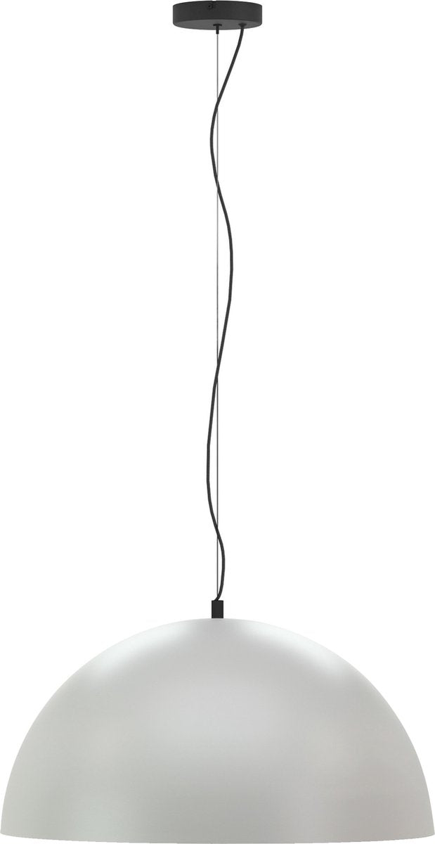Suspension Eglo gaetano 1 - e27 - ø 53 cm - gris blanc
