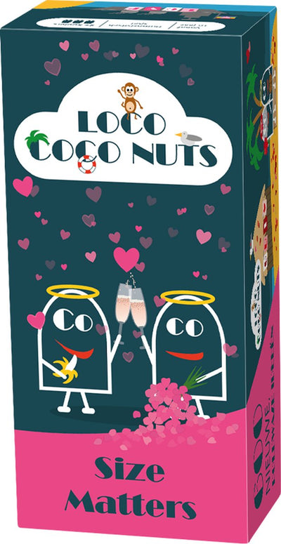 Jeux Geronimo - loco noix de coco : la taille compte - jeu de cartes - 3+ joueurs - à partir de 16 ans
