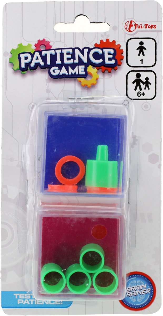 TOI-TOYS Patient Game fidget Kubus, 2e.